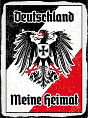 Blechschild - 30x40cm - Deutschland meine Heimat - Motiv 4 Blechschild - 30x40cm - Deutschland meine Heimat - Motiv 4