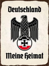 Holzschild - 20x30cm - Deutschland meine Heimat - Motiv 1 Holzschild - 20x30cm - Deutschland meine Heimat - Motiv 1