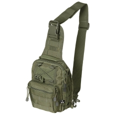 Schulter-Umhängetasche - MOLLE - oliv Schulter-Umhängetasche - MOLLE - oliv