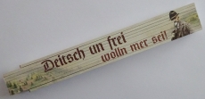 Zollstock - Erzgebirge - Deitsch un frei wolln mer sei - Anton Günther - Z181 Zollstock - Erzgebirge - Deitsch un frei wolln mer sei - Anton Günther - Z181