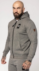 PG Wear - Full Face Kapuzenjacke - “Tornado” - Grau PG Wear - Full Face Kapuzenjacke - “Tornado” - Grau