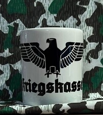 Keramik Spardose - Kriegskasse - Motiv 1 Keramik Spardose - Kriegskasse - Motiv 1