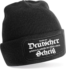 Mütze - BD - Deutscher - schwarz Mütze - BD - Deutscher - schwarz