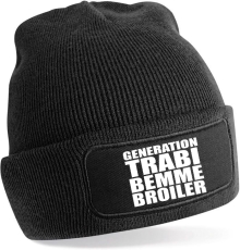 Mütze - BD - Generation Trabi - schwarz Mütze - BD - Generation Trabi - schwarz
