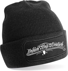 Mütze - BD - weiblich weiß deutsch - schwarz/weiß Mütze - BD - weiblich weiß deutsch - schwarz/weiß