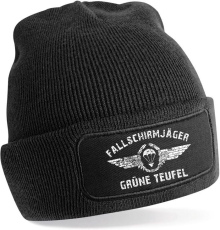 Mütze - BD - Fallschirmjäger - Grüne Teufel - schwarz Mütze - BD - Fallschirmjäger - Grüne Teufel - schwarz