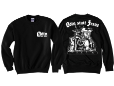 Pullover - Odin statt Jesus - Motiv 1 Pullover - Odin statt Jesus - Motiv 1