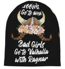 Beanie - Bad Girls go to Valhalla (47) Beanie - Bad Girls go to Valhalla (47)