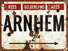 Blechschild - 30x40cm - Arnheim / Arnhem Blechschild - 30x40cm - Arnheim / Arnhem