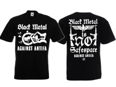 T-Hemd - Black Metal - Against Antifa - Motiv 2 T-Hemd - Black Metal - Against Antifa - Motiv 2