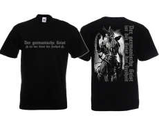 Frauen T-Shirt - Der Germanische Geist - ist der Geist der Freiheit Frauen T-Shirt - Der Germanische Geist - ist der Geist der Freiheit