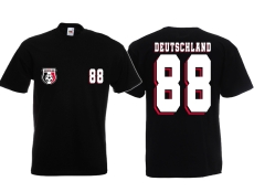 Frauen T-Shirt - Fußball - Deutschland - Trikot 88 - Motiv 1 Frauen T-Shirt - Fußball - Deutschland - Trikot 88 - Motiv 1