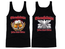 Muskelshirt/Tank Top - Bieraktivist - heben statt kleben - Motiv 2 - schwarz Muskelshirt/Tank Top - Bieraktivist - heben statt kleben - Motiv 2 - schwarz