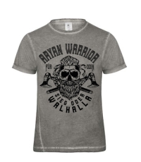 T-Hemd - Used Look - Aryan Warrior - Motiv 2 - Grey Clash ++++RAUSVERKAUF+++ T-Hemd - Used Look - Aryan Warrior - Motiv 2 - Grey Clash ++++RAUSVERKAUF+++