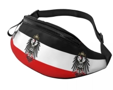 Gürteltasche - Adler - schwarz-weiß-rot - Motiv 2 Gürteltasche - Adler - schwarz-weiß-rot - Motiv 2