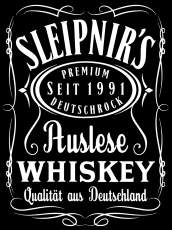 Blechschild - 30x40cm - Sleipnir - Whiskey Auslese Blechschild - 30x40cm - Sleipnir - Whiskey Auslese