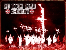 Blechschild - 12x18cm - KKK - Klanparty Blechschild - 12x18cm - KKK - Klanparty