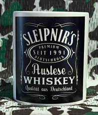 Tasse - Sleipnir - Du trinkst ein Bier, ich einen Whiskey - schwarz Tasse - Sleipnir - Du trinkst ein Bier, ich einen Whiskey - schwarz