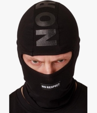 PG Wear - Sturmhaube - NO RESPECT - Black/Black +++EINZELSTÜCK+++ PG Wear - Sturmhaube - NO RESPECT - Black/Black +++EINZELSTÜCK+++