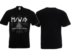 T-Hemd - M/W/D - Männlich / Wikinger/ Deutsch - schwarz T-Hemd - M/W/D - Männlich / Wikinger/ Deutsch - schwarz