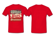 T-Hemd - White Boys Summer - vintage - rot T-Hemd - White Boys Summer - vintage - rot
