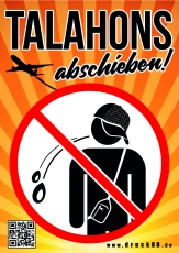 Talahons abschieben! - Aufkleber Paket 50 Stück Talahons abschieben! - Aufkleber Paket 50 Stück