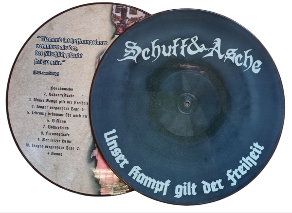 Schutt & Asche - Unser Kampf gilt der Freiheit Picture LP Schutt & Asche - Unser Kampf gilt der Freiheit Picture LP