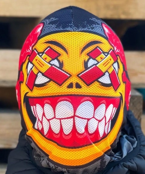 PG Wear - Sturmhaube Netz - Emoji +++NUR WENIGE DA+++ PG Wear - Sturmhaube Netz - Emoji +++NUR WENIGE DA+++