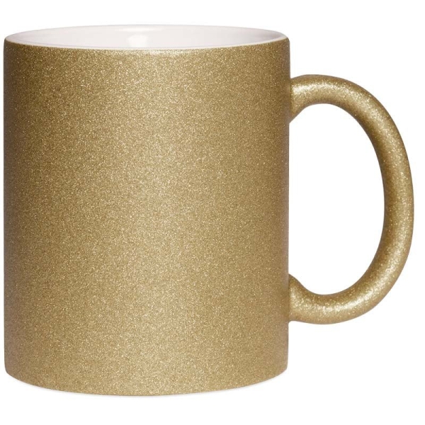 Glitzer Tasse - gold Glitzer Tasse - gold