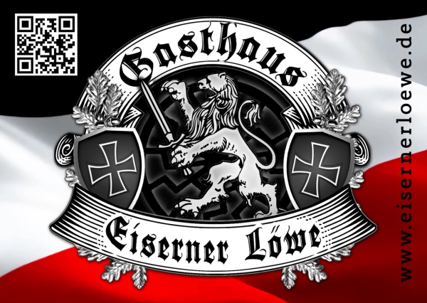 Gasthaus Eiserner Löwe - Aufkleber Paket 100 Stück Gasthaus Eiserner Löwe - Aufkleber Paket 100 Stück
