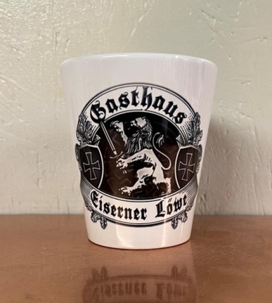 Keramik - Latte - Tasse - Gasthaus Eiserner Löwe Keramik - Latte - Tasse - Gasthaus Eiserner Löwe