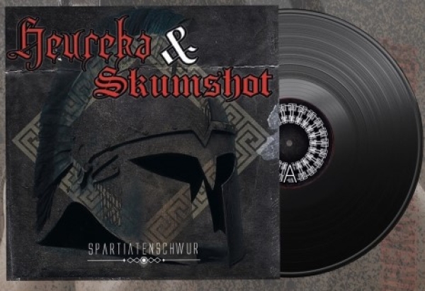 Heureka & Skumshot - Spartiatenschwur - LP schwarz Heureka & Skumshot - Spartiatenschwur - LP schwarz