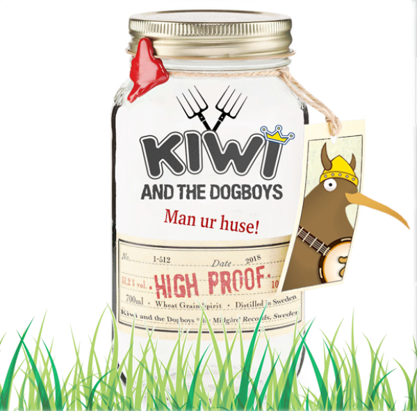 Kiwi and the Dogboys - Man or huse CD Kiwi and the Dogboys - Man or huse CD