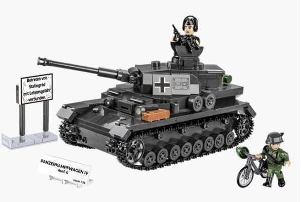 Bausatz - Panzerkampfwagen IV Ausf.G - mit Fahrrad Bausatz - Panzerkampfwagen IV Ausf.G - mit Fahrrad