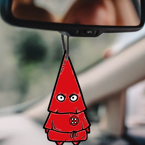 Lufterfrischer - KKK - Klansmen - rot Lufterfrischer - KKK - Klansmen - rot