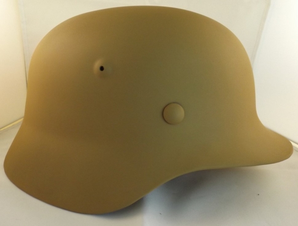 Stahlhelm - M40 - Afrikakorps tropentarn REPRO Stahlhelm - M40 - Afrikakorps tropentarn REPRO