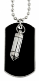 Halskette - Dogtag - Patrone Halskette - Dogtag - Patrone