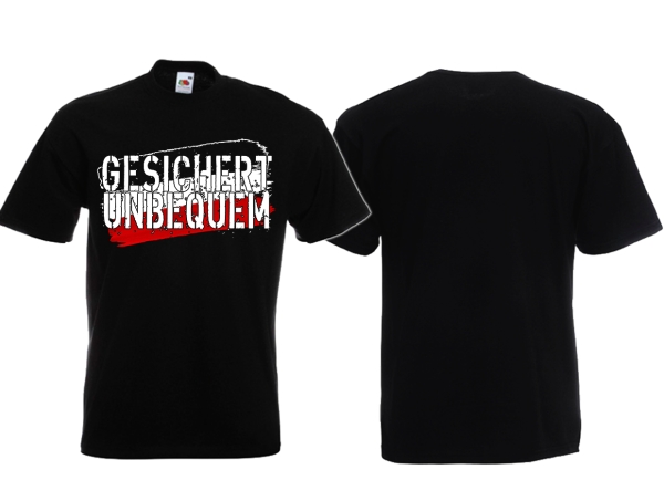Frauen T-Shirt - Gesichert Unbequem Frauen T-Shirt - Gesichert Unbequem