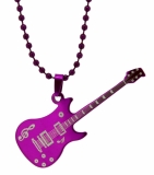 Halskette - Gitarre - pink Halskette - Gitarre - pink