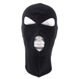 Balaclava - 3-Loch, dünn, schwarz Balaclava - 3-Loch, dünn, schwarz