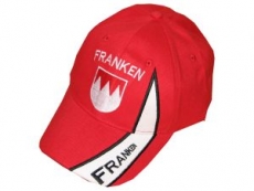 Cap - Franken - Rot / Weiss Cap - Franken - Rot / Weiss