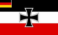 Fahne - Gösch der Kriegsschiffe (315) Fahne - Gösch der Kriegsschiffe (315)