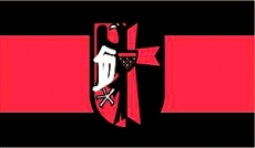 Fahne - Sudetenland mit Wappen (42) Fahne - Sudetenland mit Wappen (42)