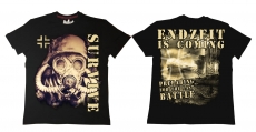 Premium Shirt - Überlebe - schwarz Premium Shirt - Überlebe - schwarz