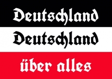 Deutschland über alles - Aufkleber Paket 10 Stück Deutschland über alles - Aufkleber Paket 10 Stück