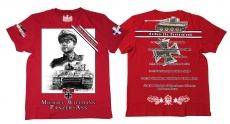Premium Shirt - Helden für Deutschland - Michael Wittmann - rot Premium Shirt - Helden für Deutschland - Michael Wittmann - rot