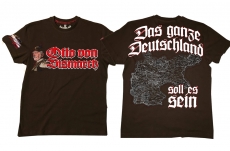 Premium Shirt - Otto von Bismarck - Das ganze Deutschland - braun Premium Shirt - Otto von Bismarck - Das ganze Deutschland - braun