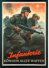 Poster - Panzergrenadier - Infanterie Königin aller Waffen Poster - Panzergrenadier - Infanterie Königin aller Waffen