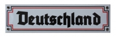Emailleschild - Deutschland Emailleschild - Deutschland