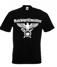 T-Hemd - Reichsgrillmeister - schwarz T-Hemd - Reichsgrillmeister - schwarz